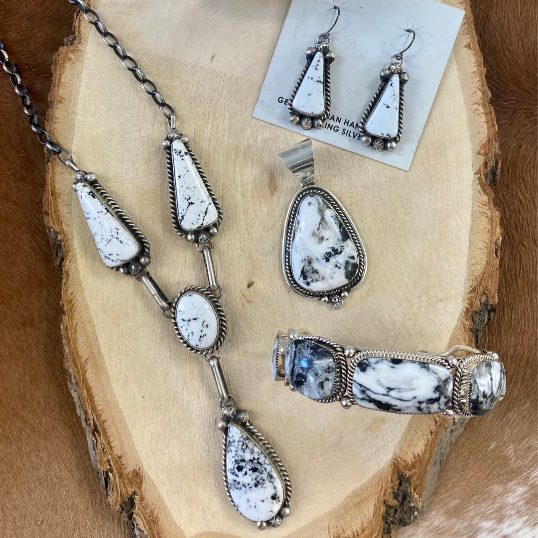 WHITE BUFFALO JEWELRY