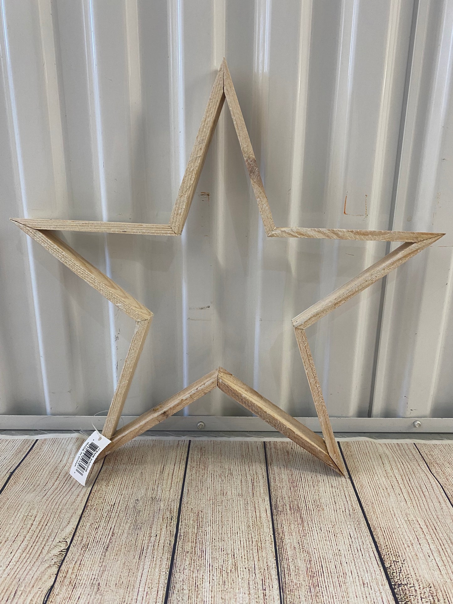 Set of 3 Wooden Stars