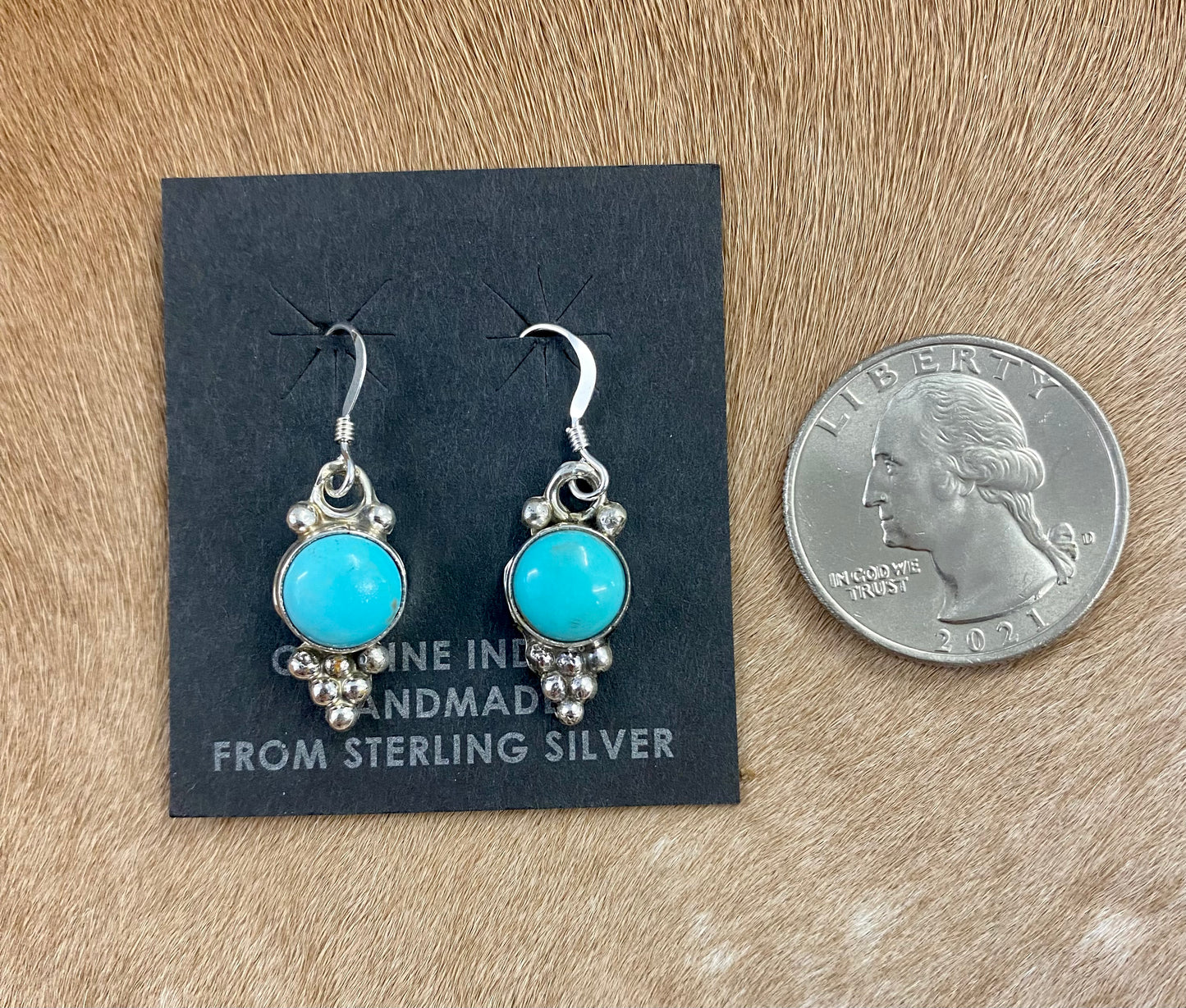 Dainty Turquoise Earrings