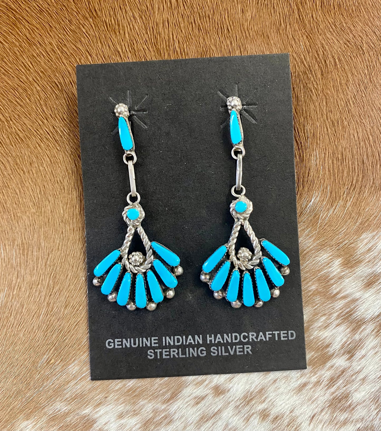 Zuni Cluster Earrings