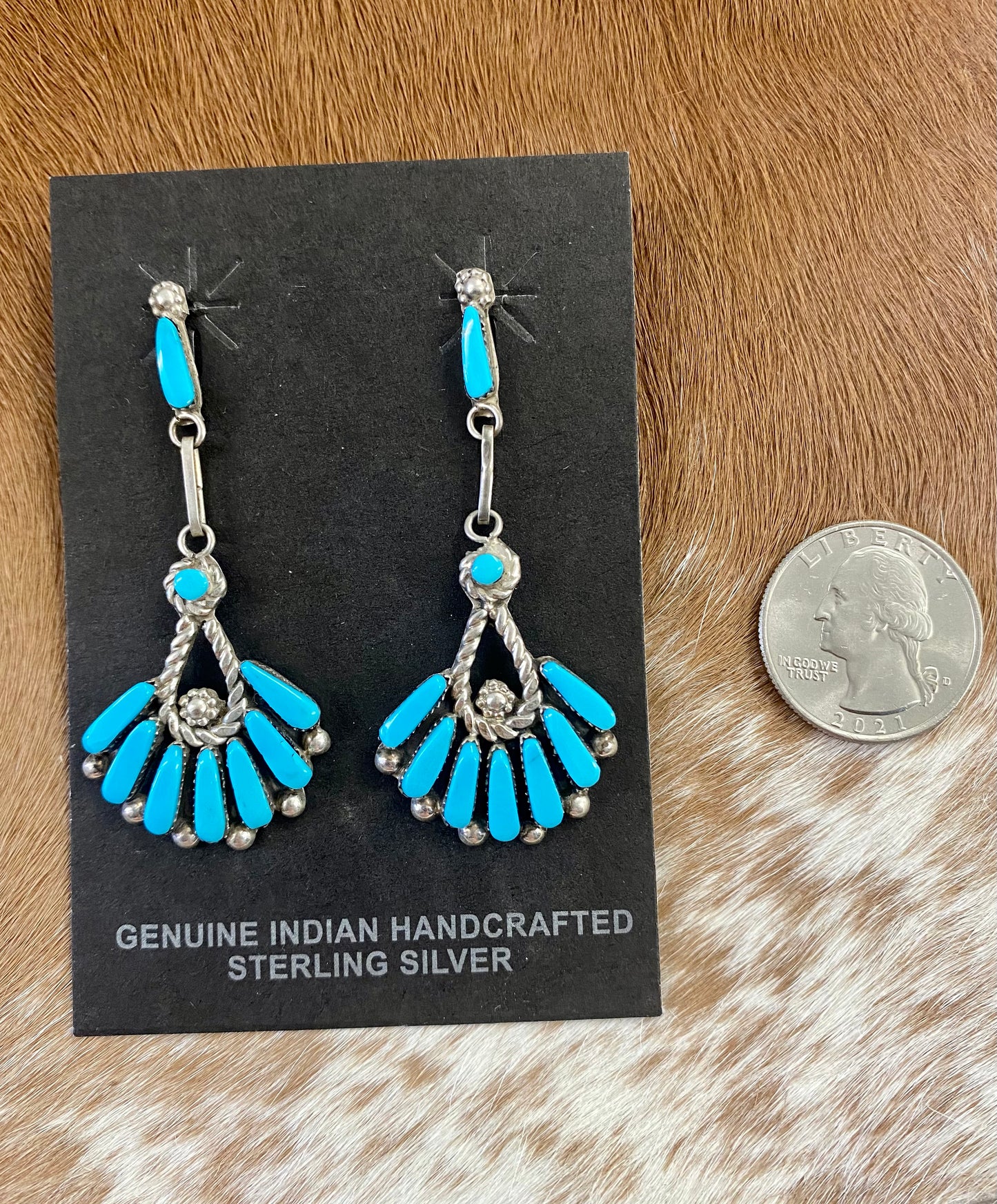Zuni Cluster Earrings
