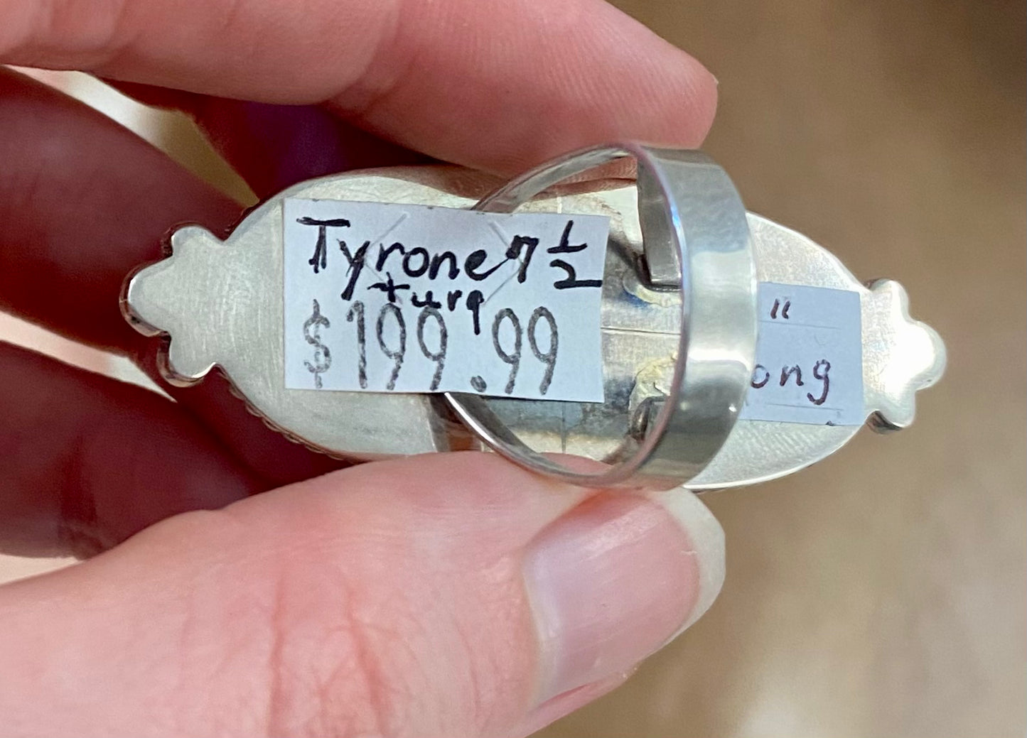 Tyrone Turquoise Ring
