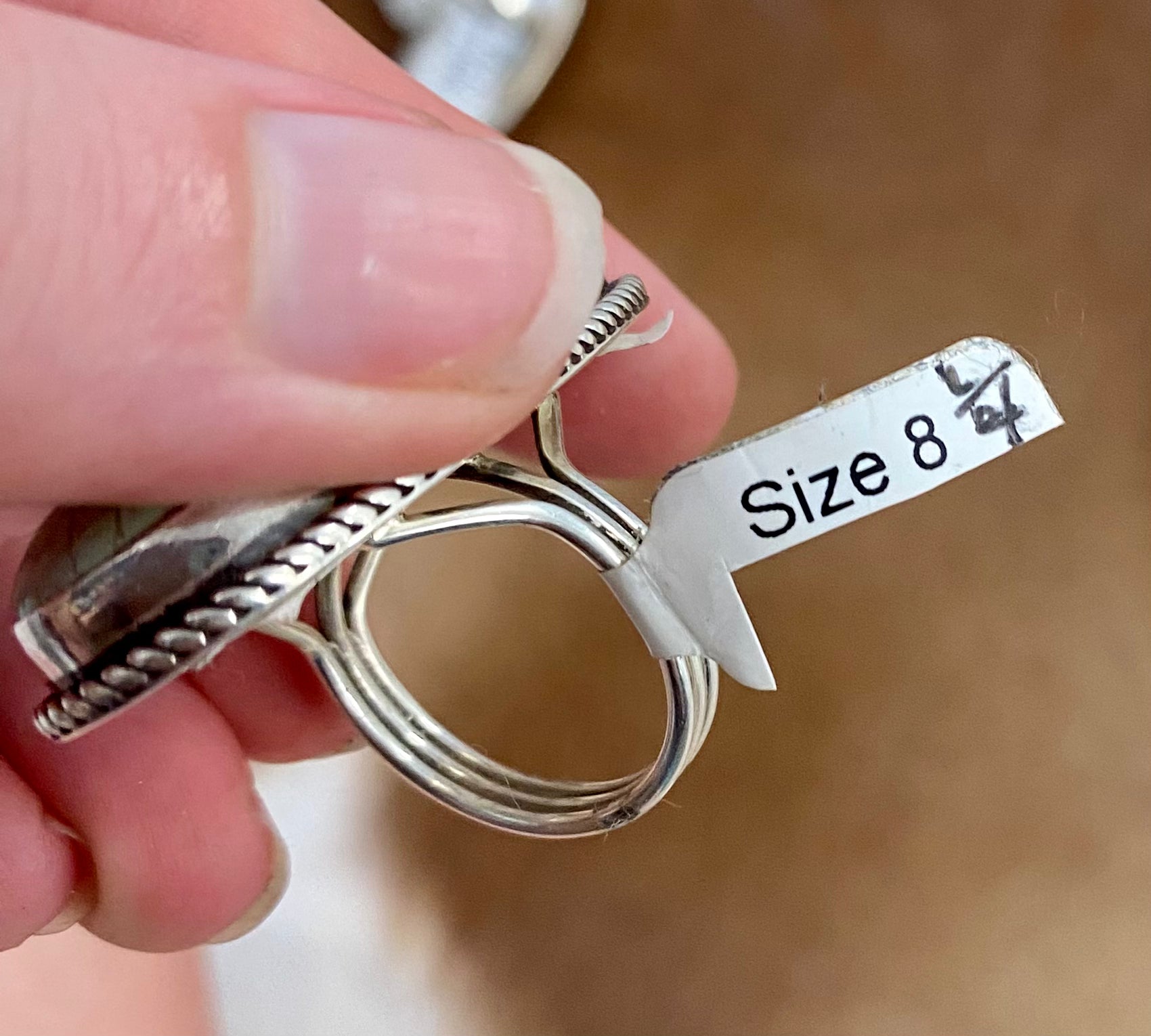 Round Turquoise Ring