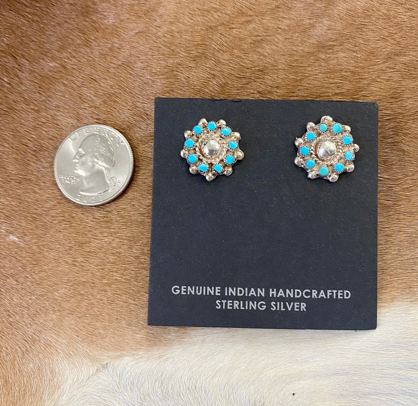 Zuni Turquoise Earrings