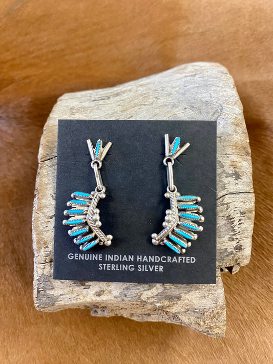Zuni Cluster Earrings