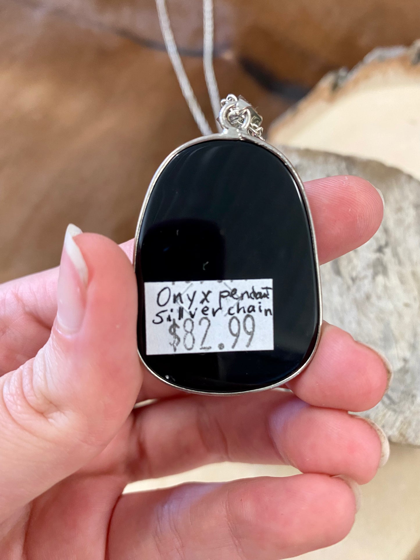 Black Onyx Necklace