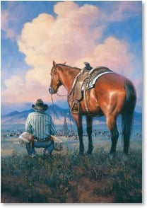 A View From Above Blank Card - NY Texas Style Boutique