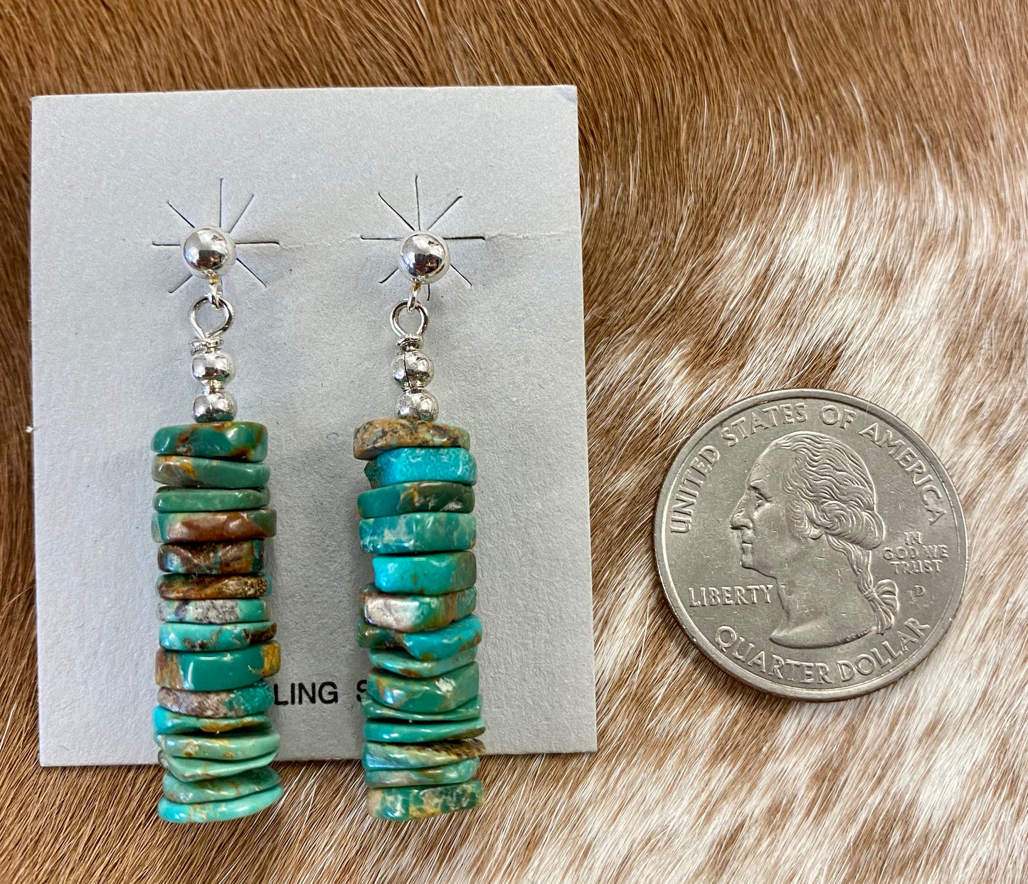 The Kayla Turquoise Earrings - Ny Texas Style Boutique