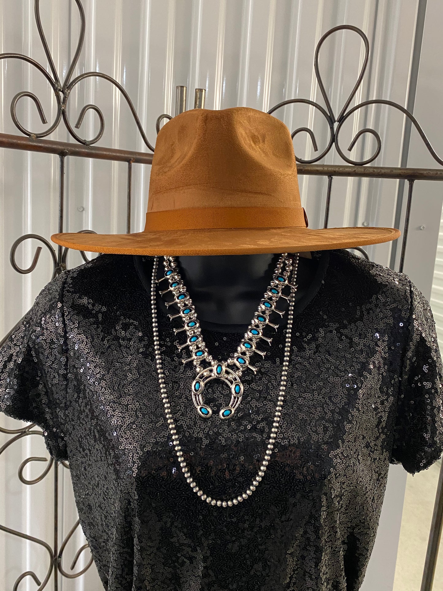 Brown Felt Hat Womens