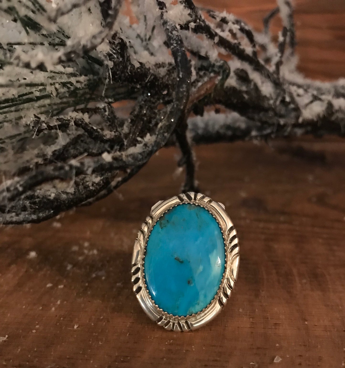 Oval Turquoise Ring