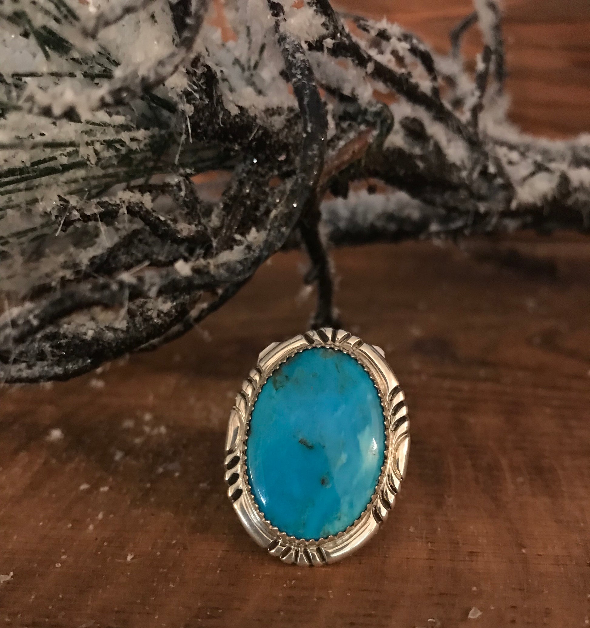 Oval Turquoise Ring