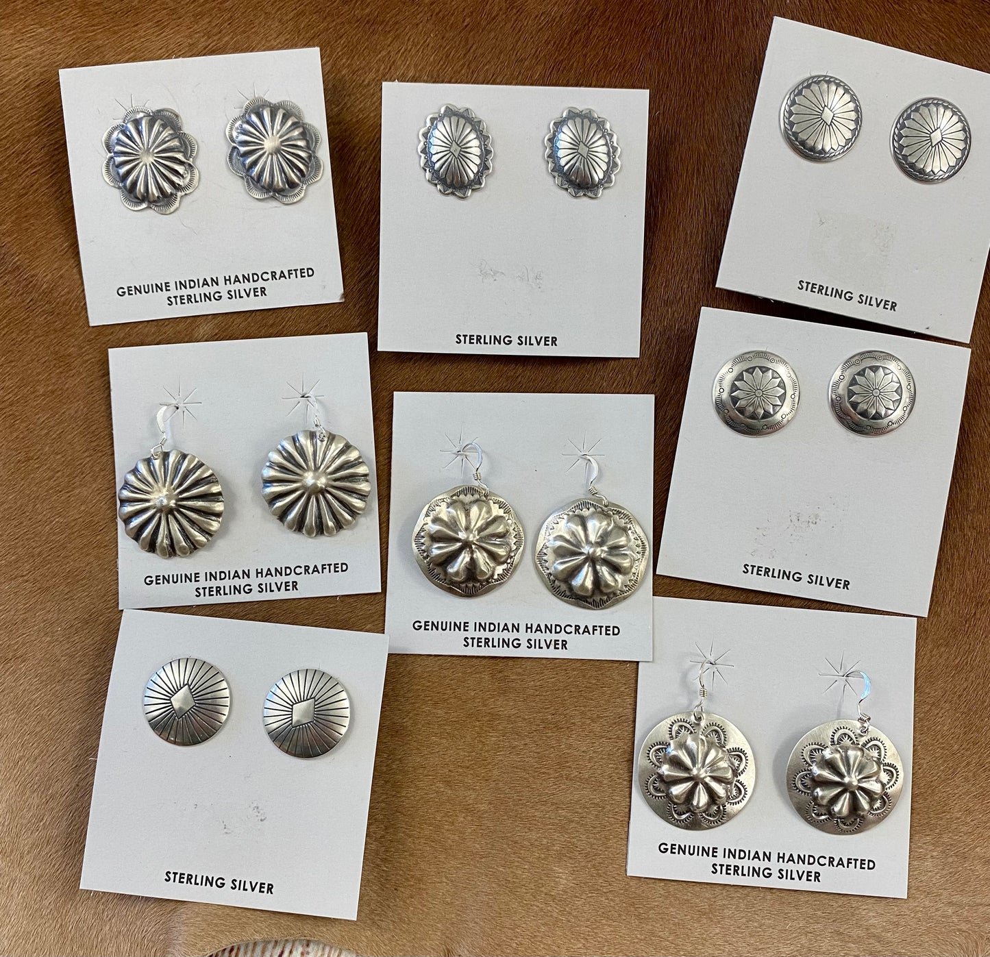 The Virgil Earrings Signed LEE
