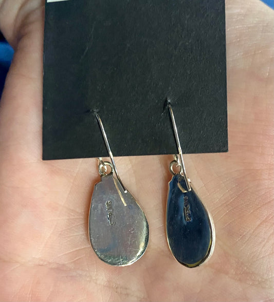 The Opal Silver Earrings - NY Texas Style Boutique