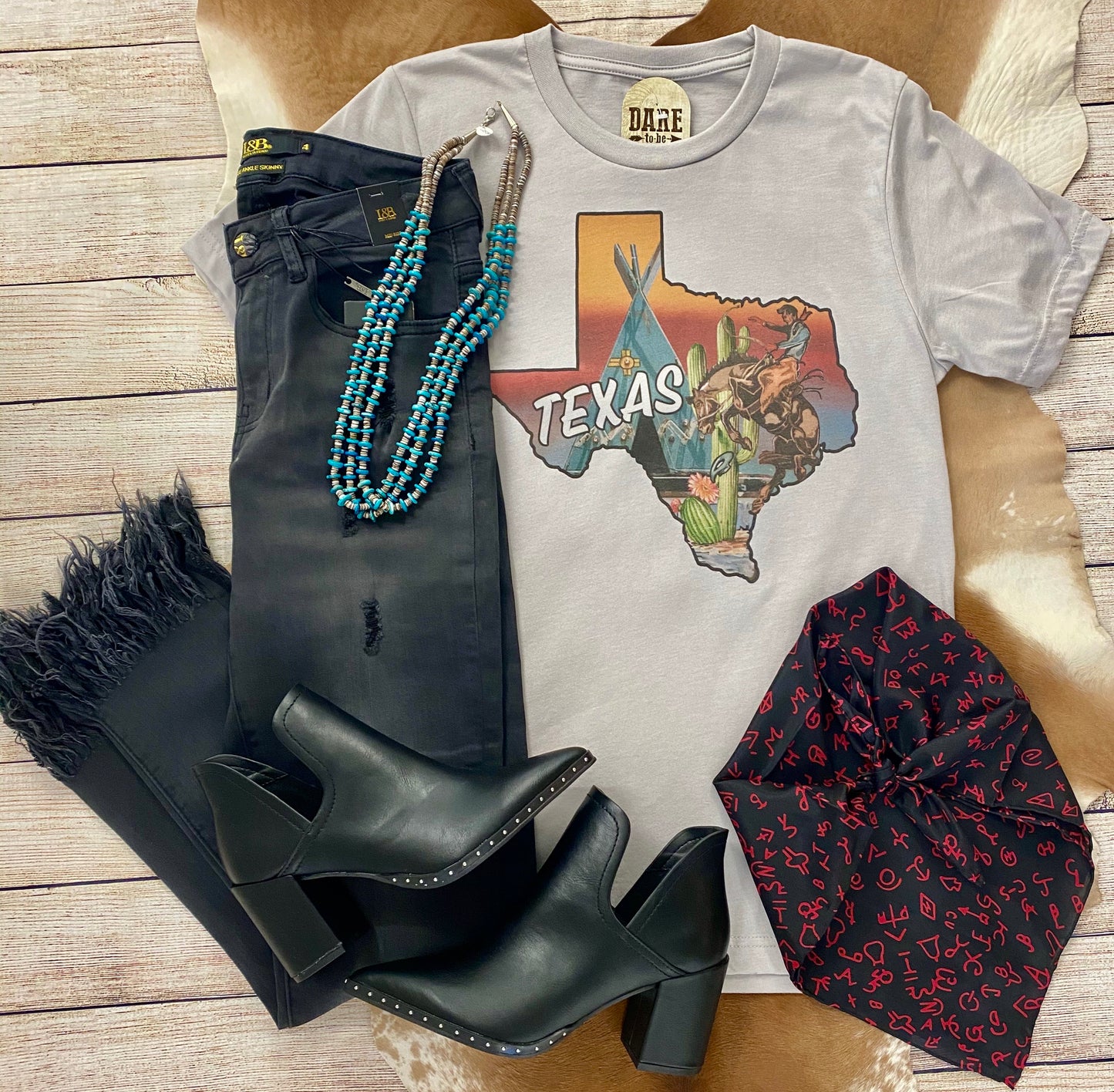 The Black Brand Wild Rag - Ny Texas Style Boutique