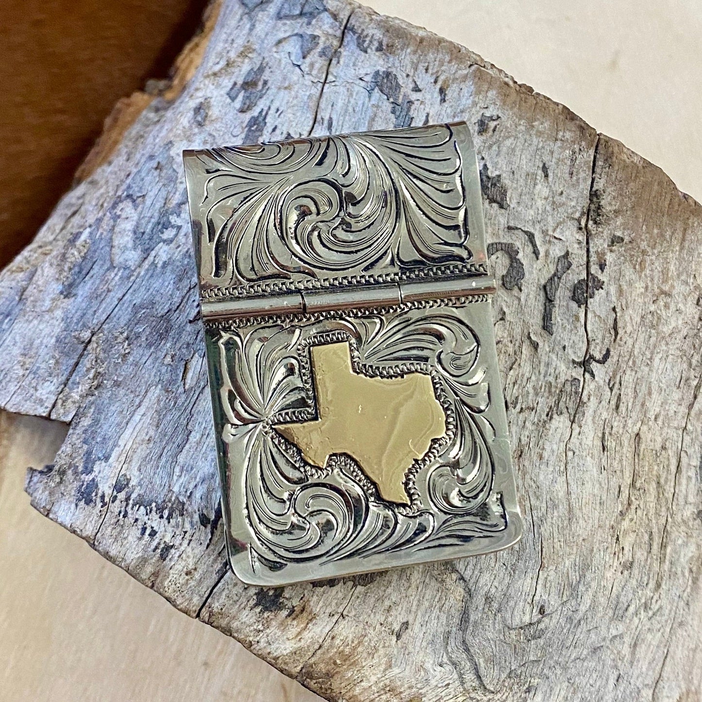 The Texas Rodeo Large Money Clip - Ny Texas Style Boutique Texas Handmade Silver Plate Money Clip | Gifts For Him Cowboy Rancher