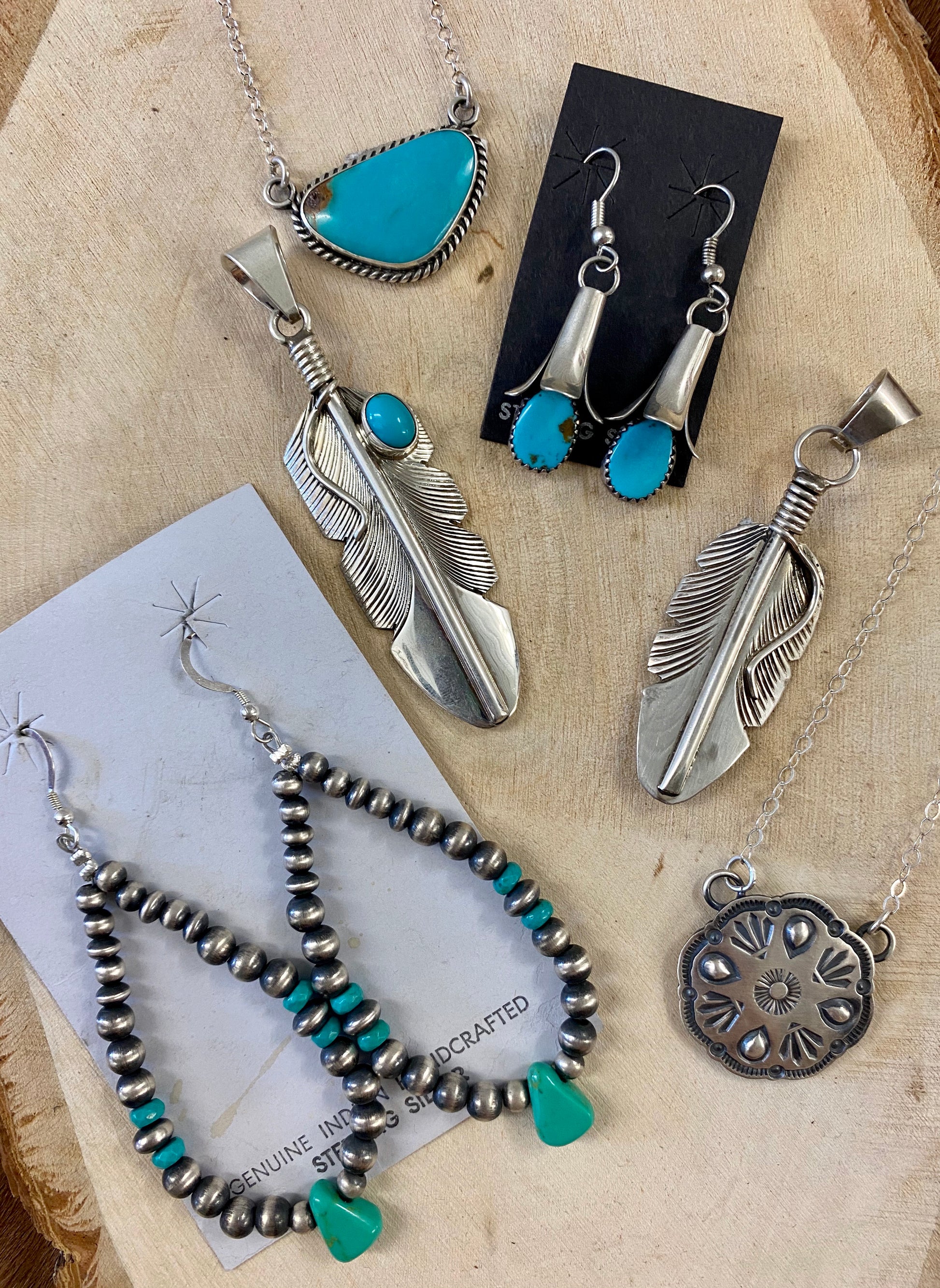 The Goodluck Navajo Concho Necklace - Ny Texas Style Boutique