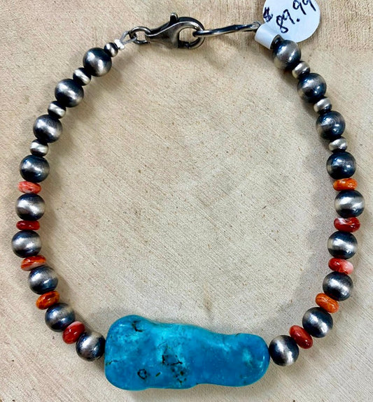 The Mabank Navajo Pearl Bracelet - NY Texas Style Boutique