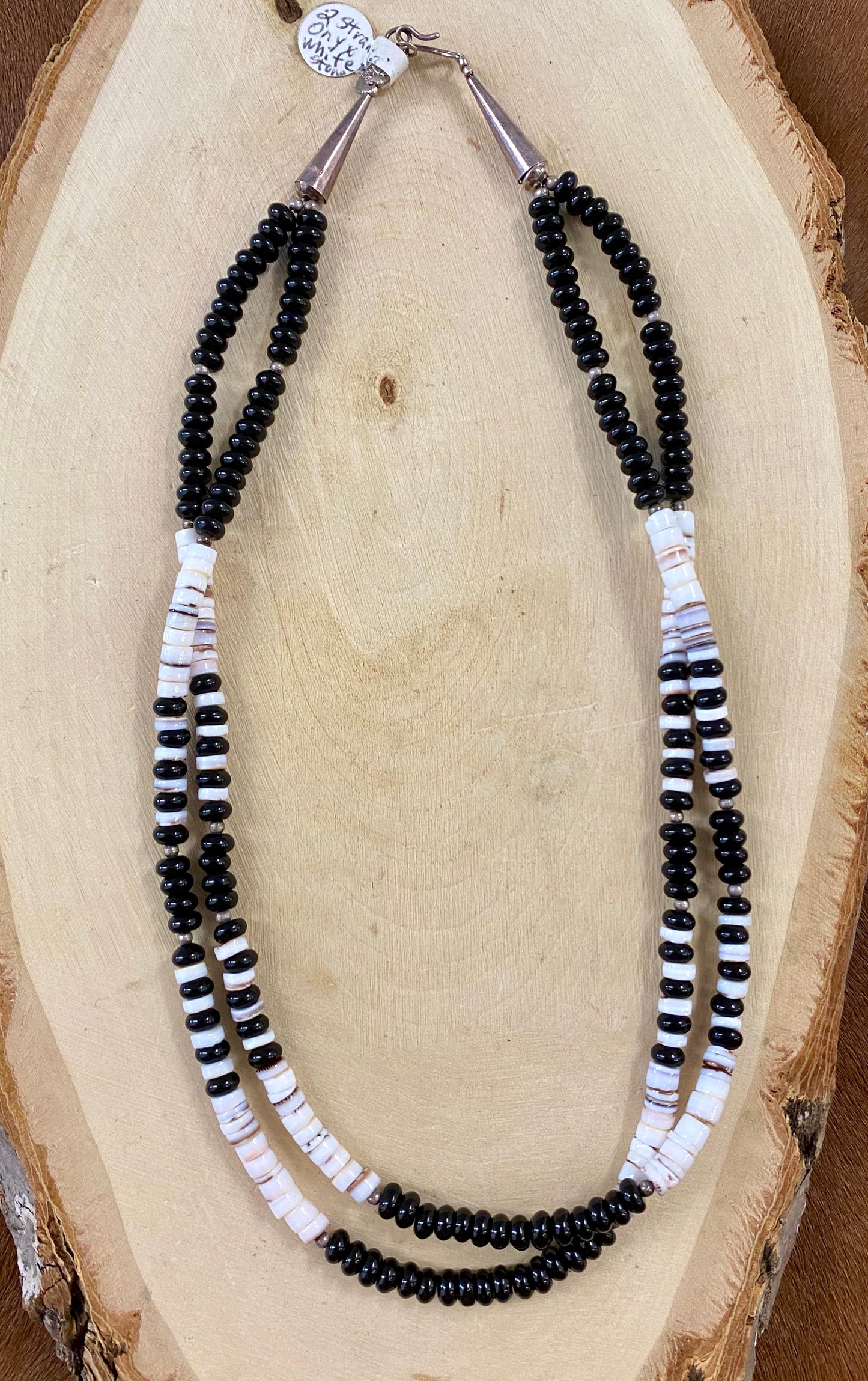 The Two Strand Onyx Necklace - Ny Texas Style Boutique