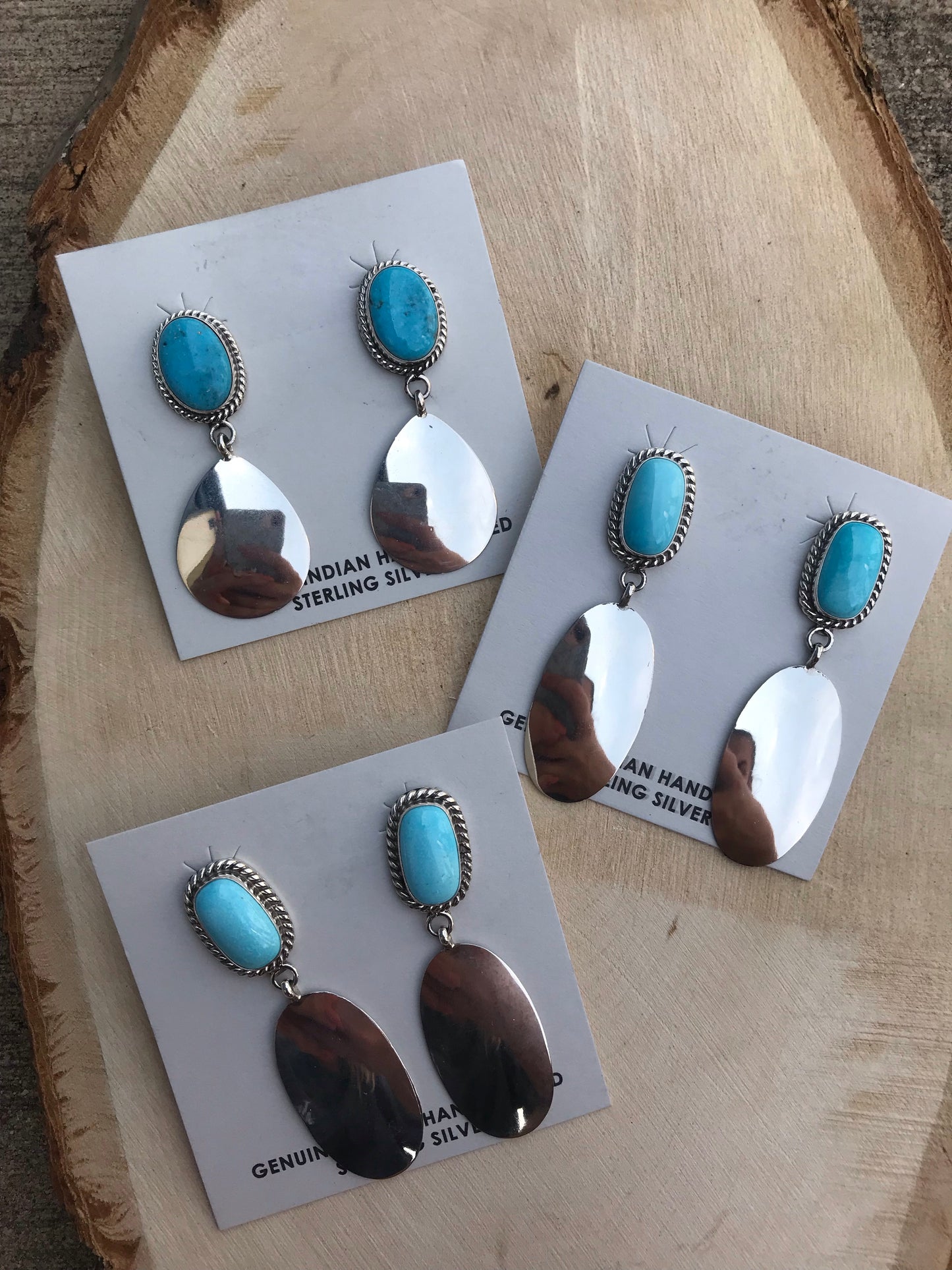 The Caitlyn Turquoise Earrings - Ny Texas Style Boutique