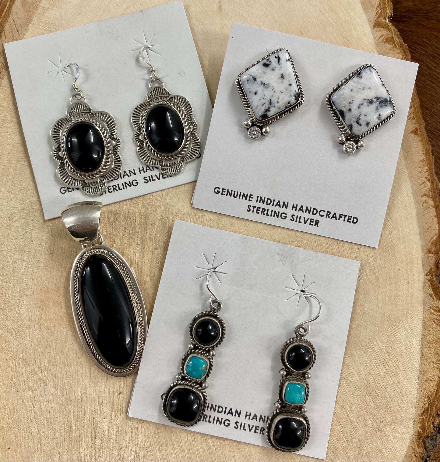 The Brenda Onyx Pendant By Harley Jake