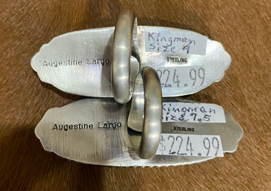 The Thornton Turquoise Ring (Size 9) By Augustine Largo - NY Texas Style Boutique