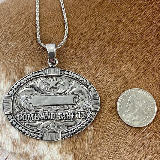The Come And Take It Pendant - Ny Texas Style Boutique