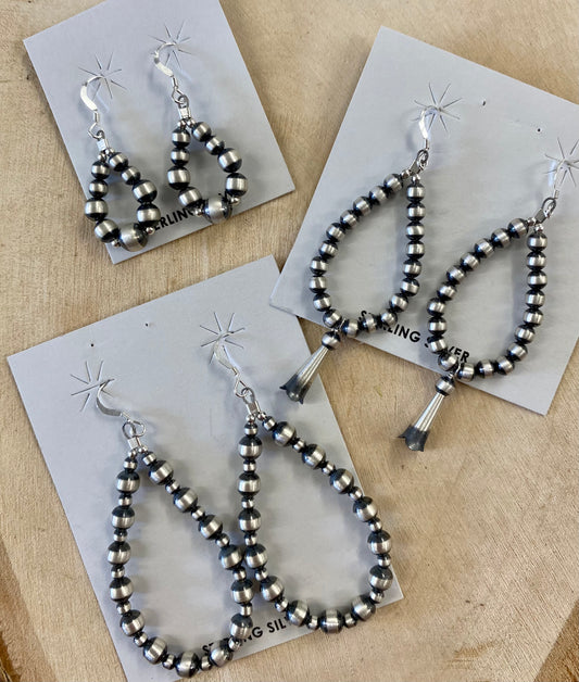 The Blossom Navajo Pearl Earrings - NY Texas Style Boutique
