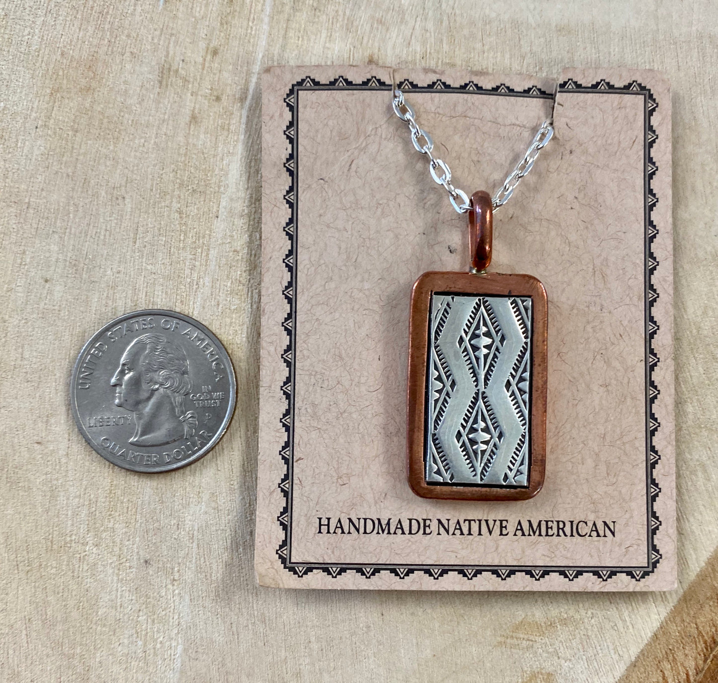 The Cañoncito Band of Navajo Pendant - Ny Texas Style Boutique