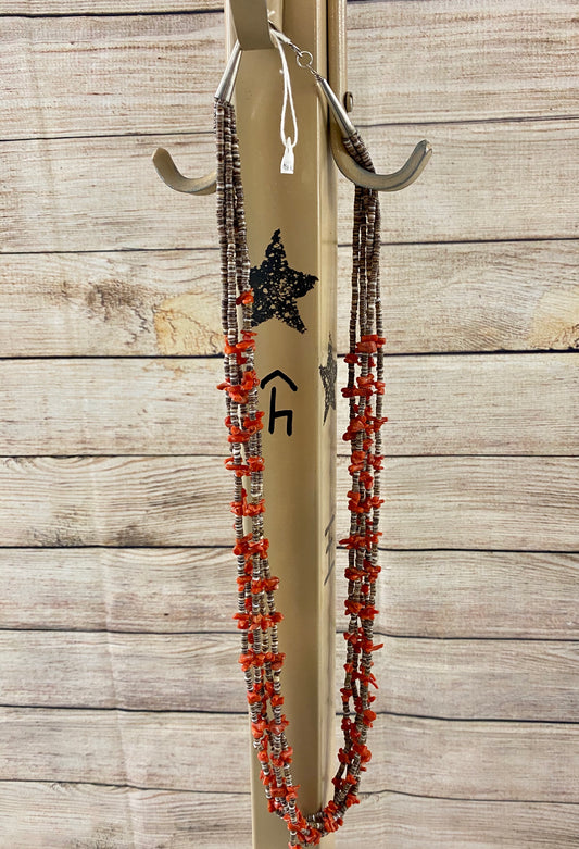 The Golden Coral Necklace - Ny Texas Style Boutique