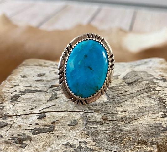 Oval Turquoise Ring