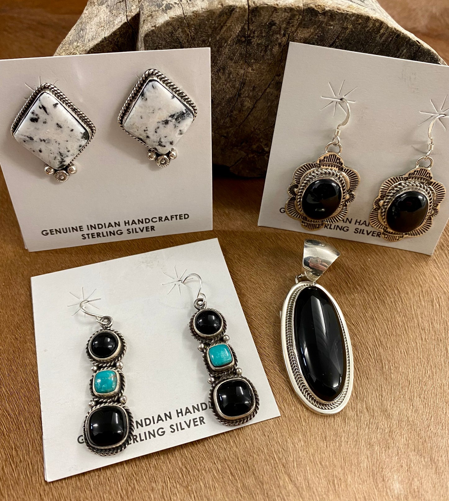 The Brenda Onyx Pendant By Harley Jake