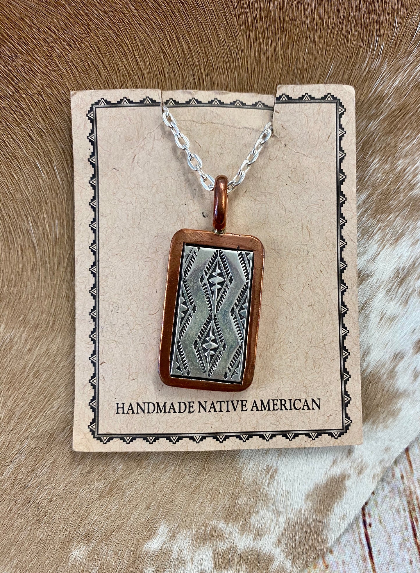 The Cañoncito Band of Navajo Pendant - Ny Texas Style Boutique