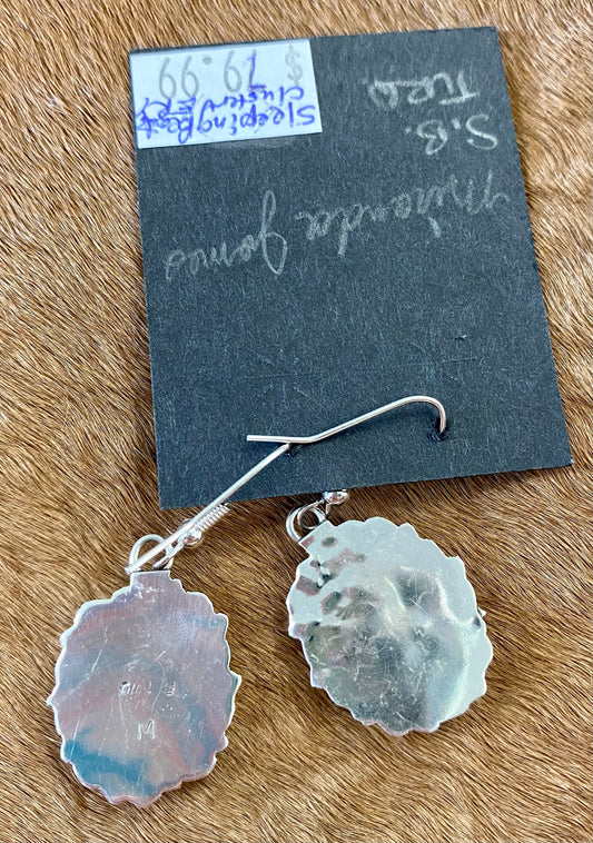 The Naomi Turquoise Cluster Earrings By Miranda James - NY Texas Style Boutique