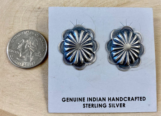 The Brownson Concho Earrings By Joan Begay - NY Texas Style Boutique
