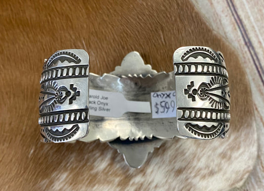 The Charming Onyx Cuff By Harold Joe