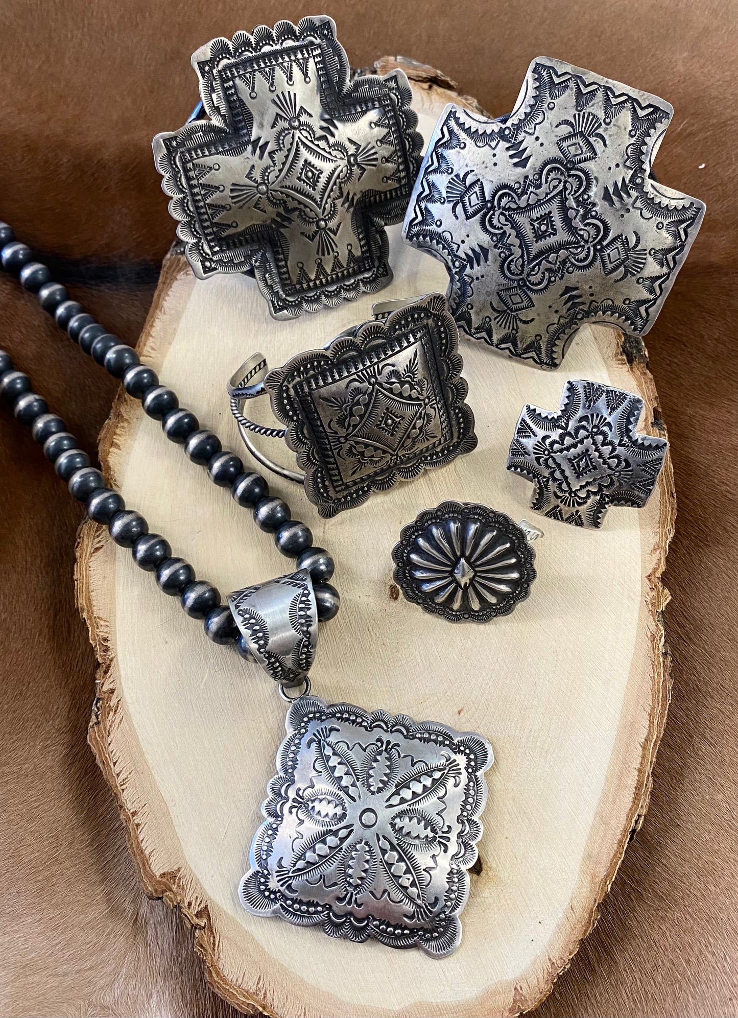 The Plato Silver Pendant By Vincent J. Platero