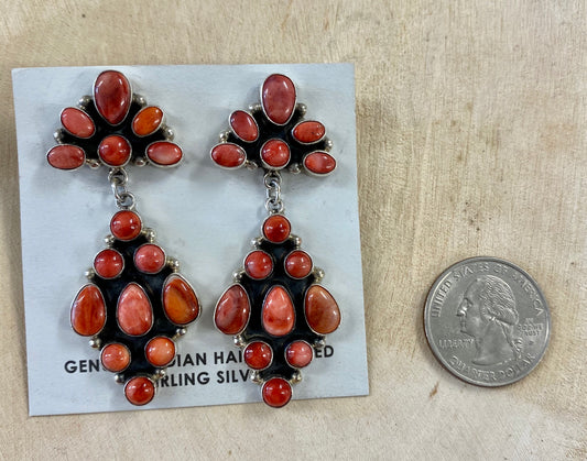 The JB Spiny Oyster Earrings - Ny Texas Style Boutique