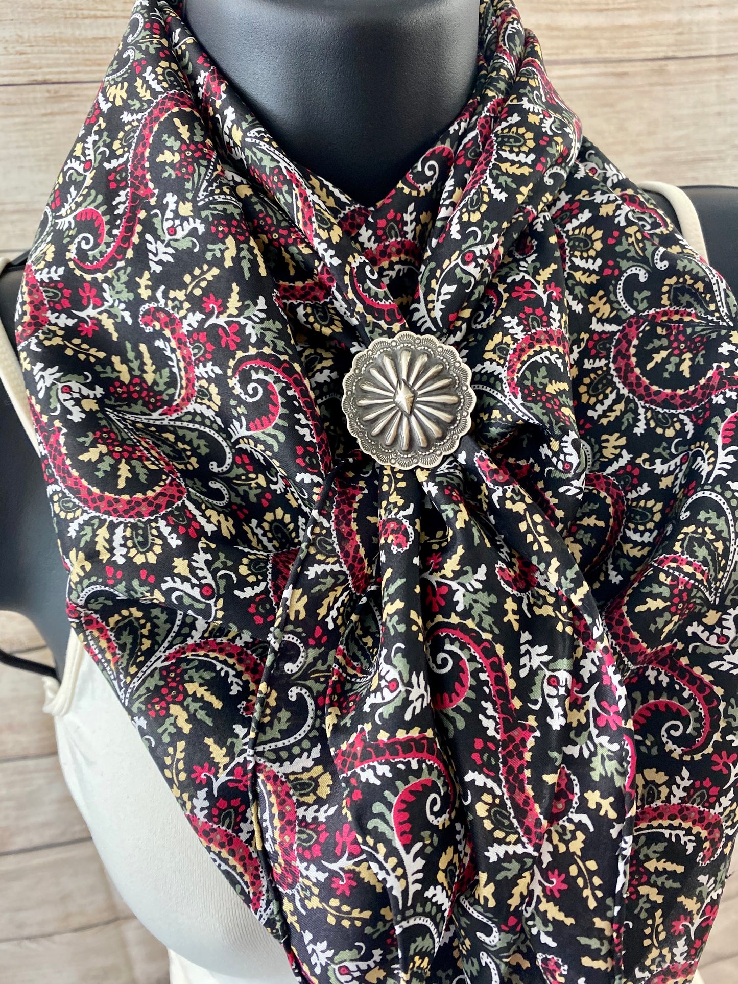 The Red Paisley Wild Rag - Ny Texas Style Boutique
