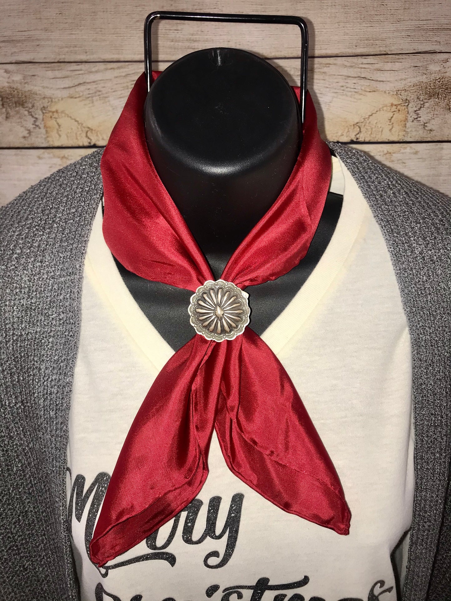 The Red Mini Wild Rag - Ny Texas Style Boutique