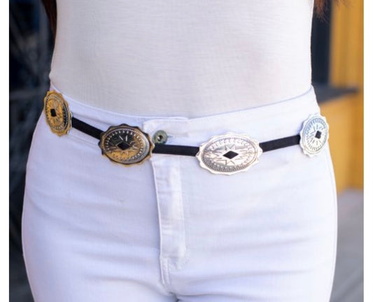 The High Horse Concho Belt - NY Texas Style Boutique