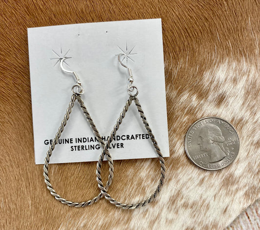 The Marissa Silver Teardrop Earrings - NY Texas Style Boutique