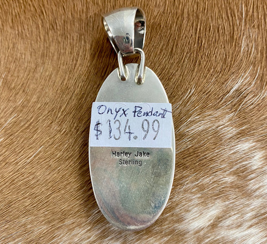 The Brenda Onyx Pendant By Harley Jake - NY Texas Style Boutique
