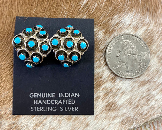 The Nashville Turquoise Earrings - Ny Texas Style Boutique