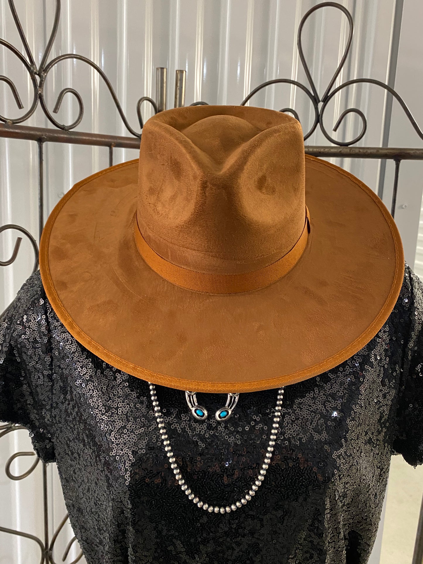 Brown Felt Hat Womens
