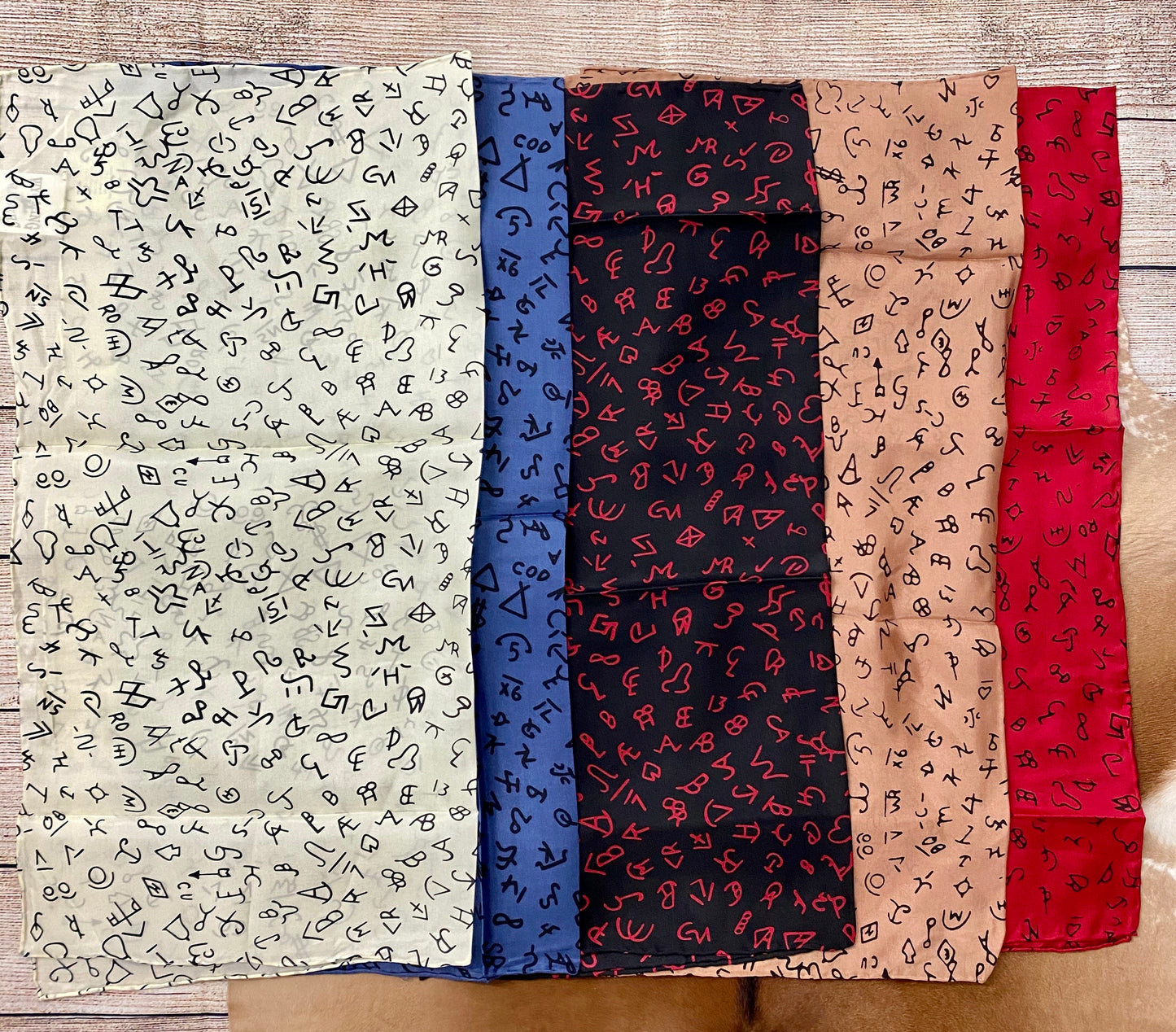 The Blue Brand Wild Rag - Ny Texas Style Boutique