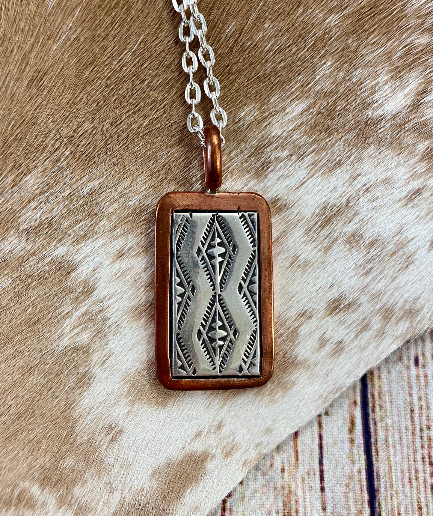 The Cañoncito Band of Navajo Pendant - Ny Texas Style Boutique