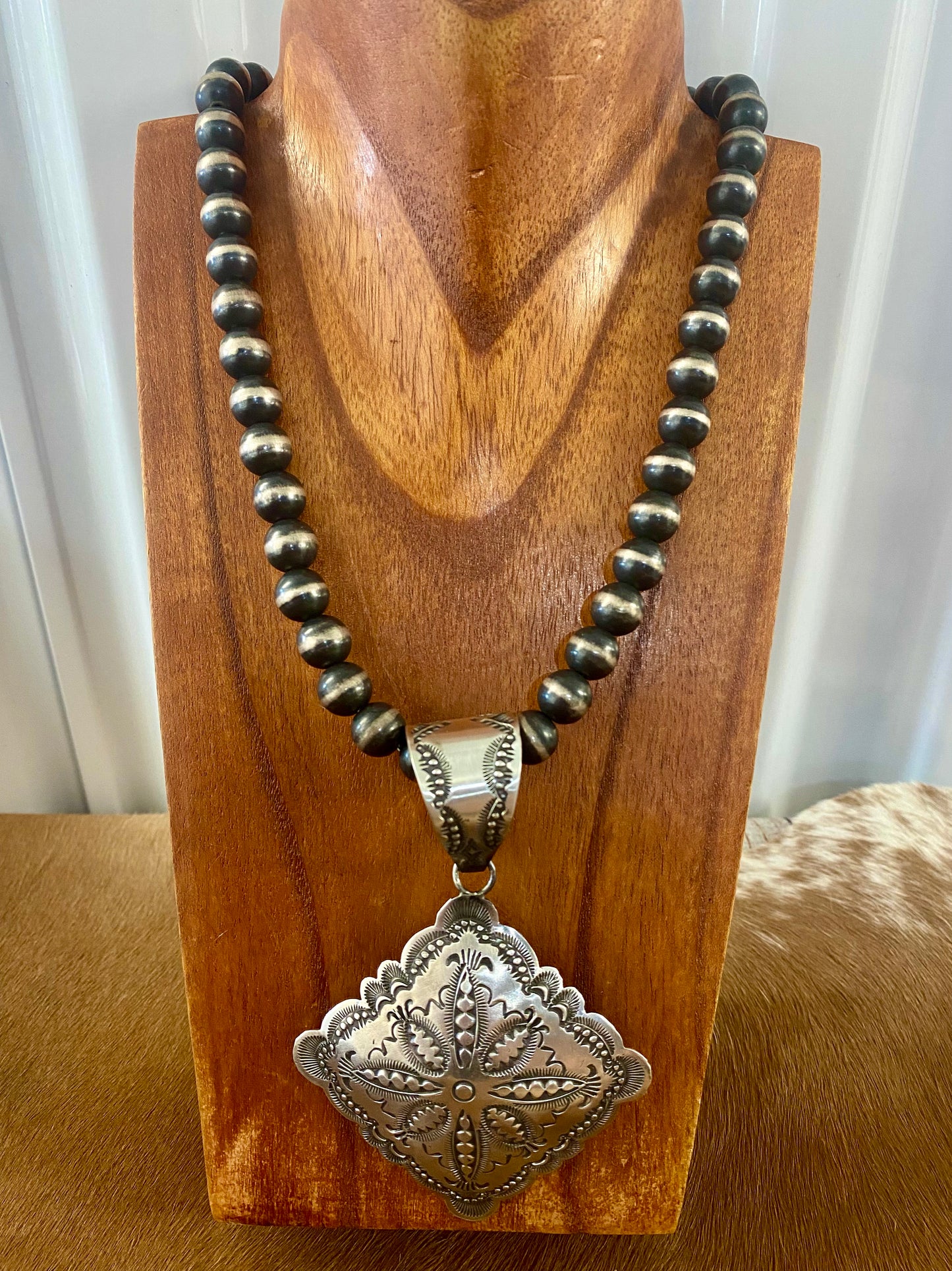The Plato Silver Pendant By Vincent J. Platero