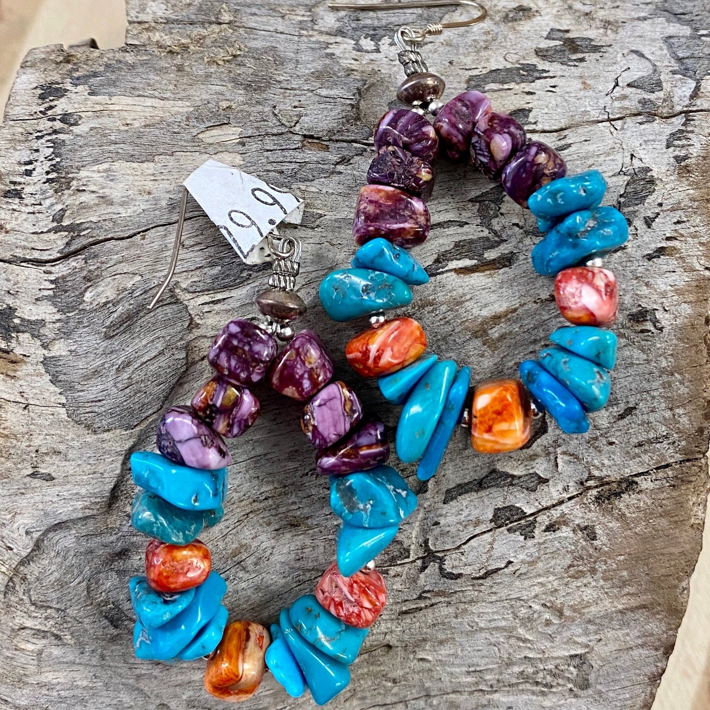 Teardrop Turquoise Earrings