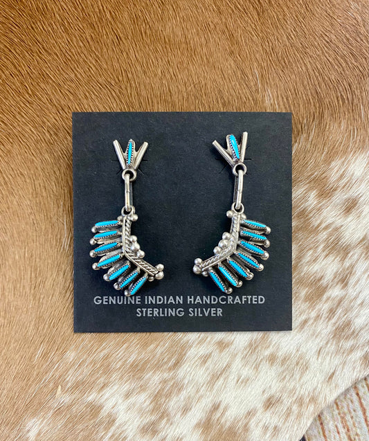 Zuni Cluster Earrings
