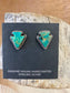Turquoise Arrowhead Earrings By Reva Goodluck